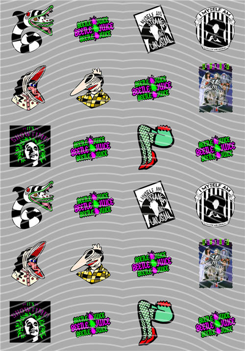 A5 kiss cut- 3124